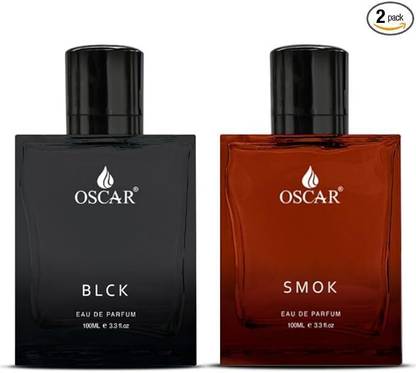OSCAR BLCK & SMOK Perfume, (2x100ml) EDP Scent Perfume - 200 ml