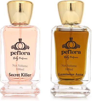 peflora Long Lasting Eau de Perfume Body Perfume Combo Pack of 2 (100ML) Perfume  -  100 ml