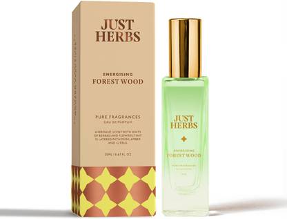 Just Herbs Pure Forest Wood Fragrance Luxury Scent Body Perfume Long Lasting Fragrance Eau de Parfum  -  20 ml