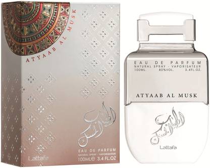 Lattafa Imported Arabic Atyaab Al Musk Perfume Eau de Parfum  -  0.1 L