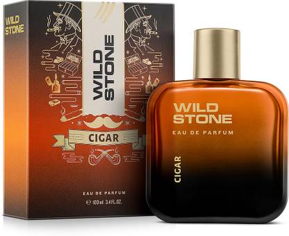 Wild Stone Cigar Long Lasting Premium Perfume for Men |Gift for Him| Smoky & Spicy Eau de Parfum  -  100 ml