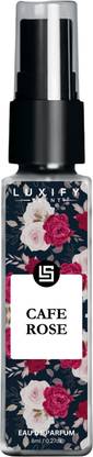 Luxify Scent Cafe Rose Perfume | Long Lasting | Luxury Scent | Travel Pack | Eau de Parfum  -  8 ml