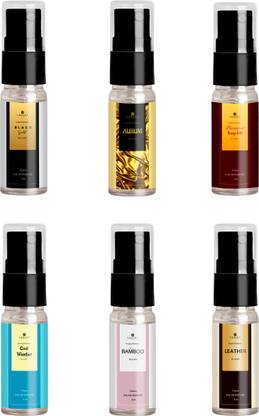 Luxify Scent Luxury Perfume Discovery Set for Men & Women| 5X3ml | Travel-Friendly | Gift Set Extrait De Parfum  -  18 ml