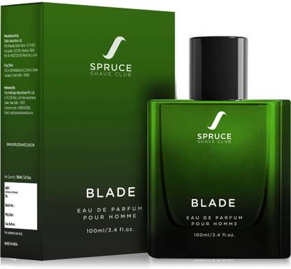 SPRUCE SHAVE CLUB Blade Perfume For Men 100ml|Long Lasting Mens Perfume |Refreshing & Revitalising Eau de Parfum  -  100 ml