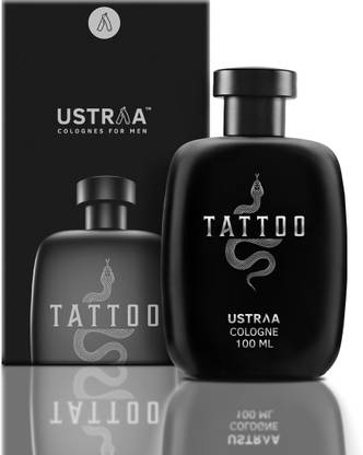 USTRAA Tattoo Cologne - Perfume for Men | With a mix of spicy woody and citrusy notes Perfume  -  100 ml