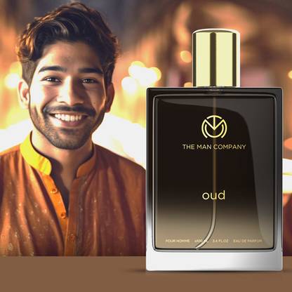 THE MAN COMPANY Oud EDP for Men 100 ml | No Gas Perfume | Long Lasting Fragrance | Perfumes for Men Eau de Parfum  -  100 ml