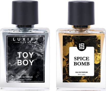Luxify Scent Toy Boy & Spice Bomb Combo | Pure Parfum | Luxury Gift | Eau de Parfum  -  100 ml