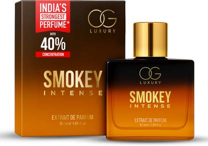 OG BEAUTY Luxury Smokey Intense, Rich blend of Whiskey- Sandalwood, Long Lasting Fragrance Extrait De Parfum - 50 ml