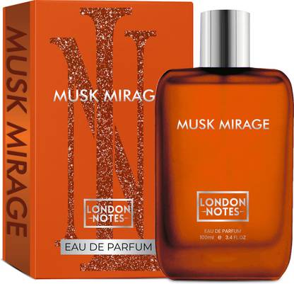 London Notes Musk Mirage EDP Fragrance spray perfume Bottle 100ml Eau de Parfum  -  100 ml