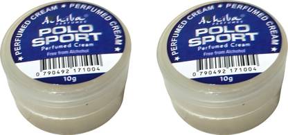 Al Hiba Polo Sport Premium Long Lasting Body Perfumed Deodorant Cream || Pack of 2 Perfume  -  10 ml