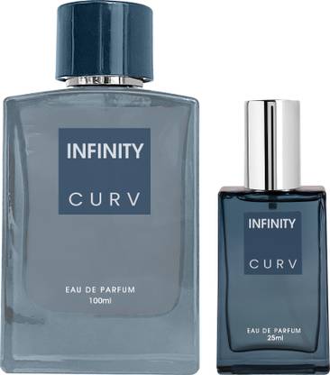 INFINITY Curv 100ml & Curv 25ml Long Lasting Perfume Eau de Parfum  -  125 ml