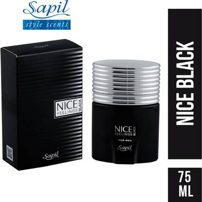 Sapil Nice Feeling Black EDT for Men 75ml Eau de Toilette  -  75 ml