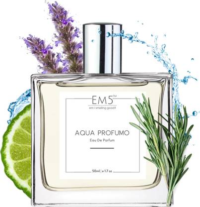 Em5 Aqua Profumo Perfume for Men | Strong Fragrance | Marine Fresh Spicy | Luxury Eau de Parfum  -  50 ml