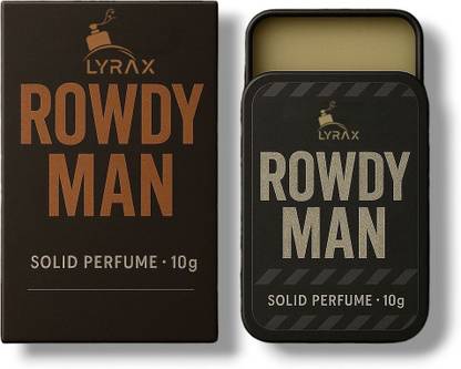 LYRAX ROWDY MAN SOLID PERFUME 10GM Eau de Parfum  -  10 ml