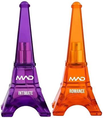mad Eiffel Tower Perfume EDP Parfum (Intimate&Romance) 25ml Combo set Gift Set Eau de Parfum  -  50 ml
