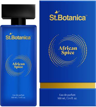 St.Botanica African Spice Long Lasting Eau de Parfum for Men, Up-to 8hr, IFRA Certified Eau de Parfum  -  100 ml
