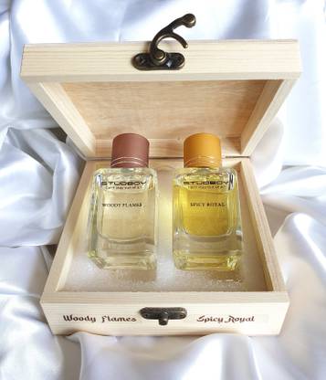 StudBoy Spicy Royal & Woody Flames Perfume/Parfum, Unisex, 50ml + 50ml Perfume - 100 ml