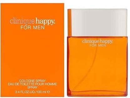 Clinique Happy for Men Cologne - Refreshing Citrus Fragrance - Long-Lasting Scent Eau de Cologne  -  100 ml