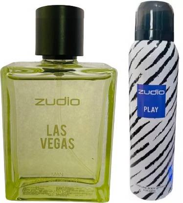 zudio VEGAS-1 ,PLAY MEN -1 PACK OF 2 .OO Perfume  -  200 ml