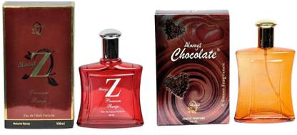 Always Z Red & Chocolate Perfume 100ML Each (Pack of 2) Perfume  -  200 ml