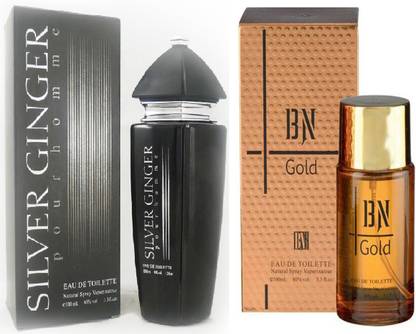 BN SG-BG Black eau da perfume pour femme 100 ml (Pack of 2) Eau de Toilette  -  200 ml