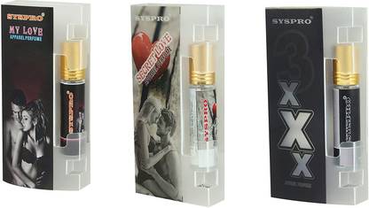 Syspro Combo Of My love, Secret Love and XXX Roll on Sweet Fragrance Attar Men,Women | Perfume  -  8 ml