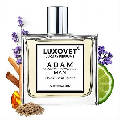 LUXOVET Adam Men Eau De Parfum | Long Lasting Upto 24 Hour | Everyday use Perfume Perfume  -  100 ml