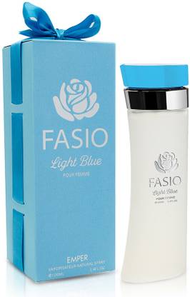 Emper FASIO LIGHT BLUE 100 ml EDP for Women Eau de Parfum  -  100 ml