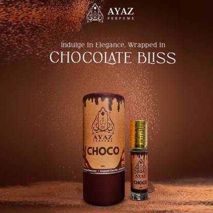 Ayaz Choco Attar | Rich Chocolate & Sweet Gourmand Fragrance | Long-Lasting Perfume Floral Attar