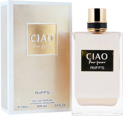 RiiFFS Ciao Pour Femme Premium Scent, Long Lasting, Fresh & Soothing Fragrance Perfume Eau de Parfum  -  100 ml