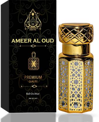 Ayaz AMEER AL OUD Helps to Enhance your Mood & Confidence(Oud (agarwood) Floral Attar Eau de Parfum  -  6 ml