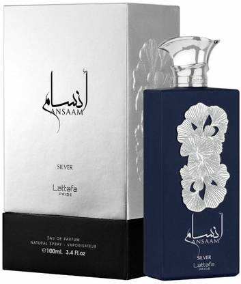 Lattafa Ansaam Silver Long Lasting Eau de Parfum Eau de Parfum  -  100 ml