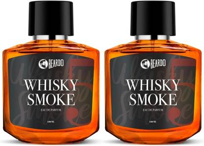 BEARDO Whisky EDP 100 ml, Pack of 2 Eau de Parfum  -  200 ml