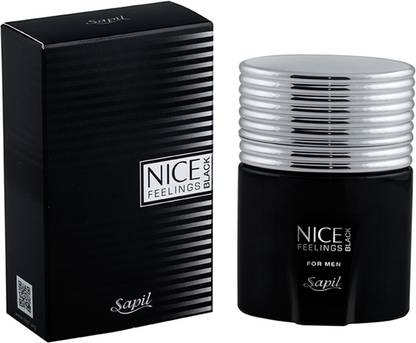 Sapil Nice Feelings Black Perfume (Imported From U.A.E) Eau de Toilette  -  75 ml