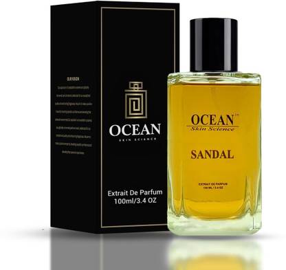 OCEAN SKIN SCIENCE Sandal Extrait de Parfum – Long Lasting Pure Mysore Chandan Fragrance Extrait De Parfum  -  100 ml