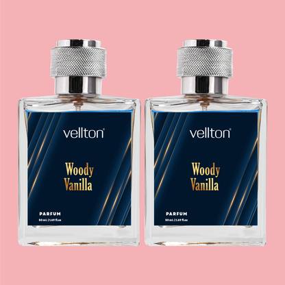 vellton Woody Vanilla Perfume,Combo Pack | Premium, Strong & Long Lasting Fragrance Eau de Parfum - 100 ml