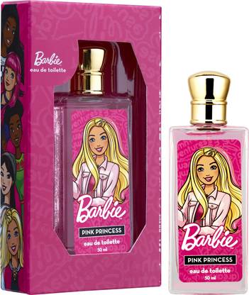 BARBIE EDT Pink Princess | Premium Long Lasting Floral Scent | Perfume For Age 3+ | Eau de Toilette  -  50 ml