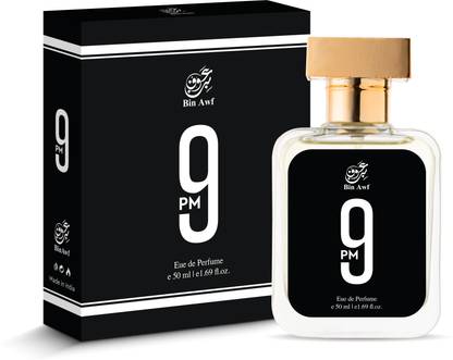 Binawf 9 PM Sophisticated & Inviting Scent & Long-Lasting Fragrance for Men & Women Eau de Parfum  -  50 ml