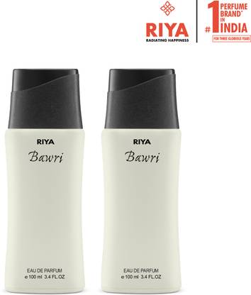 RIYA Bawri Perfume | Fresh Long Lasting Fragrance | Pack of 2 Eau de Parfum  -  200 ml