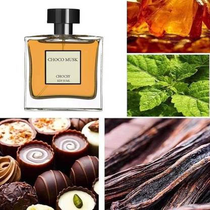 CHOCSY Choco Musk Perfume For Men|Long Lasting Perfume For Men|Best Everyday Fragrance Eau de Parfum  -  50 ml