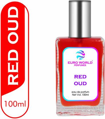 Euro World Red Oud Alcohol Free Eau de Parfum  -  100 ml