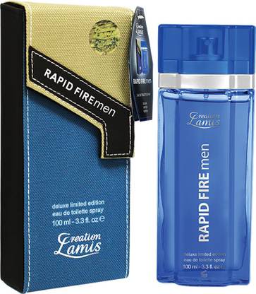 CREATION LAMIS Rapid Fire EDT Spray For Men 100ml Eau de Toilette  -  100 ml