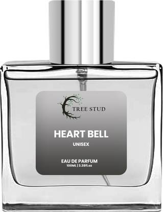 TREESTUD Luxury Heart bell Unisex Perfume Gift Set Long Lasting Eau de Parfum  -  100 ml