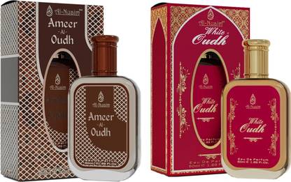 Al-Nuaim Ameer Al Oudh & White Oudh 50ml each Eau de Parfum  -  100 ml