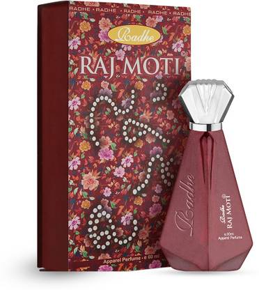 RADHE KIRTI Rajmoti Premium unisex Long Lasting Fresh Apparel Perfume, 60ml Perfume  -  60 ml