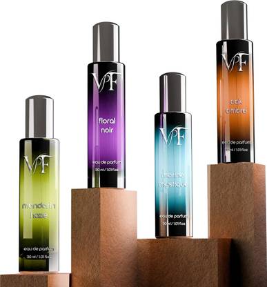 VPF Luxury Unisex Perfume Gift Set 4x30ml | Long Lasting Perfume Eau de Parfum  -  120 ml