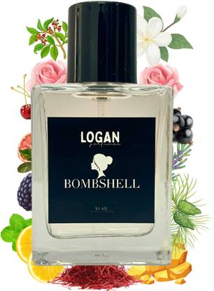 Logan Victorias secret Bombshell With Purple Passion Fruit,Grapefruit, Tangerine Extrait De Parfum  -  50 ml