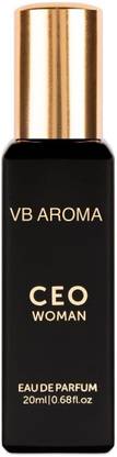 VBAROMA CEO | Office Wear Perfume for Men with long lasting notes of Tonka and Agarwood Eau de Parfum  -  20 ml