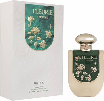 RiiFFS Fleurie Emerald AQD Premium Quality Long Lasting Perfume Made in U.A.E Eau de Parfum  -  100 ml