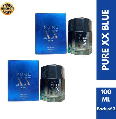 RAMCO Pure xx Blue Eau De Fabric Perfume 100ml Each (Pack of 2) Perfume  -  200 ml